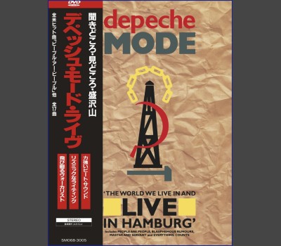 DEPECHE MODE The World We Live In And Live in Hamburg DVD