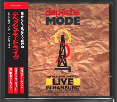 DEPECHE MODE The World We Live In And Live in Hamburg CD 