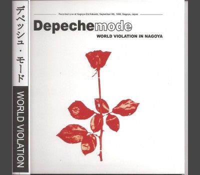 DEPECHE MODE World Violation in Nagoya Japan 2CD set in digisleeve with OBI sticker and japan insert