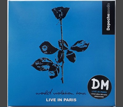 DEPECHE MODE World Violation Tour: Live in Paris 1990 2CD set