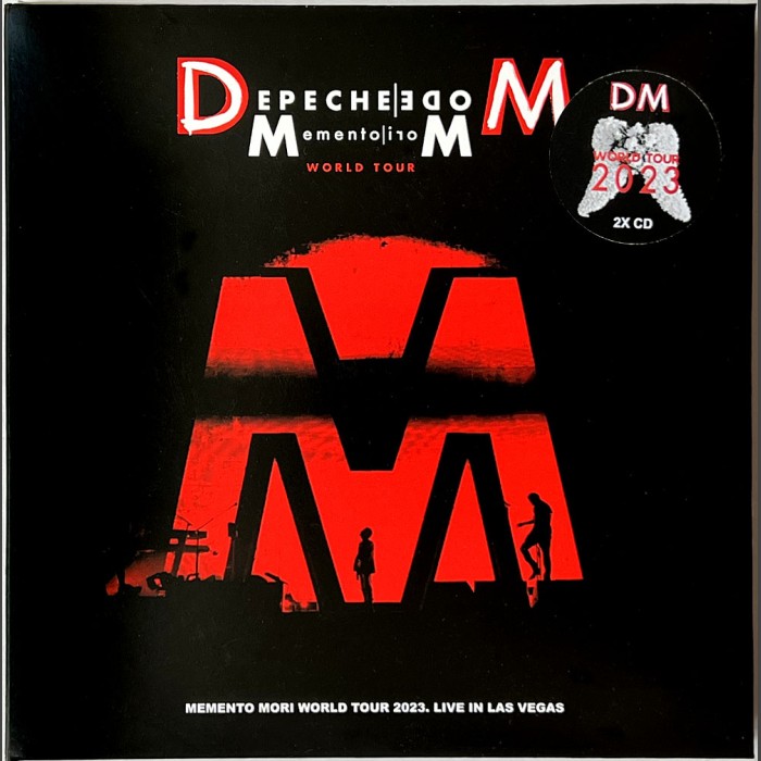DEPECHE MODE Live in Las Vegas 2023 Memento Mori World Tour 2CD set for