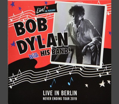 BOB DYLAN Live In Berlin 2019 NEVER ENDING TOUR new 2CD set in digisleeve