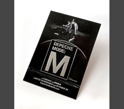 DEPECHE MODE M: Metal Pin Badge