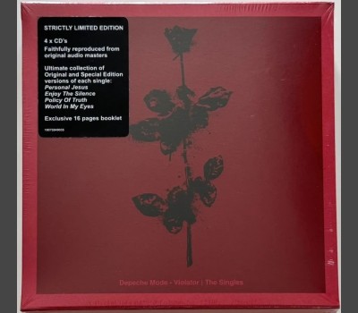 DEPECHE MODE Violator The CD Singles Collection 4CD BOX SET