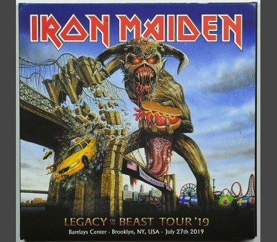 Iron Maiden LEGACY OF THE BEAST TOUR BROOKLYN 2019 Live 2CD set in digisleeve 