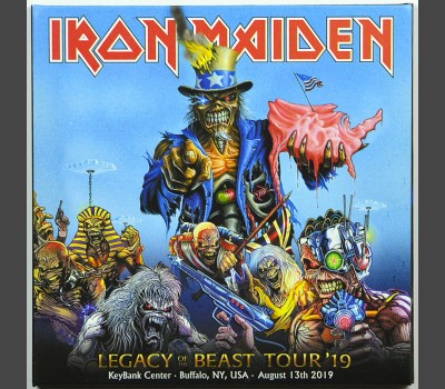 Iron Maiden LEGACY OF THE BEAST TOUR BUFFALO 2019 Live 2CD set in digisleeve 