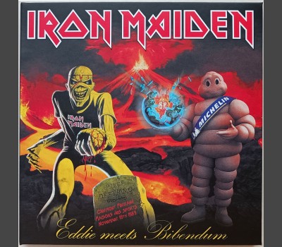 Iron Maiden EDDIE MEETS BIBENDUM Live in France 1983 2CD set Bonus Show Live in Paris 1984