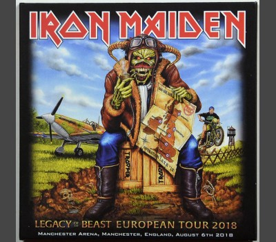 Iron Maiden LEGACY OF THE BEAST TOUR Manchester 2018 Live 2CD set in digisleeve 