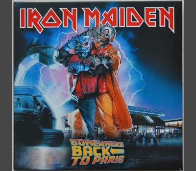 Iron Maiden SOMEWHERE BACK TO PARIS Live at Bercy 1986 2CD set