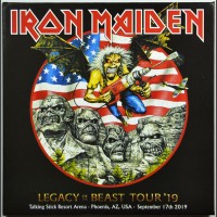 Iron Maiden LIVE IN PHOENIX  2019 Legacy Of The Beast Tour 2CD set