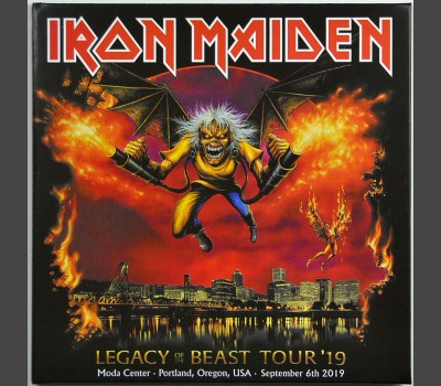 Iron Maiden LEGACY OF THE BEAST TOUR PORTLAND 2019 Live 2CD set in digisleeve 