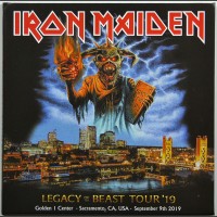 Iron Maiden Live in Sacramento 2019 Legacy Of The Beast Tour 2CD set
