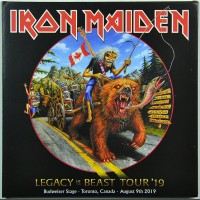 Iron Maiden LIVE IN TORONTO 2019 Legacy Of The Beast Tour 2CD set
