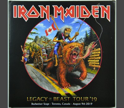 Iron Maiden LEGACY OF THE BEAST TOUR TORONTO 2019 Live 2CD set in digisleeve 