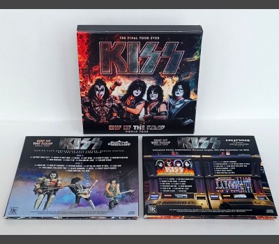 KISS Live in USA End Of The Road Tour 4xCD BOX SET for SALE