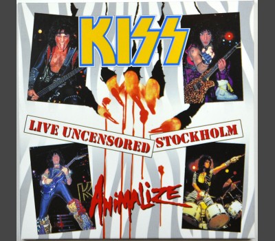KISS Uncensored Stockholm 1984 Live in Sweden ANIMALIZE TOUR 2CD set