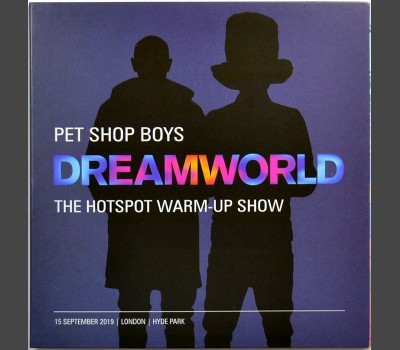 PET SHOP BOYS Live in Hyde Park 2019 first show original CD in digipak soundboard
