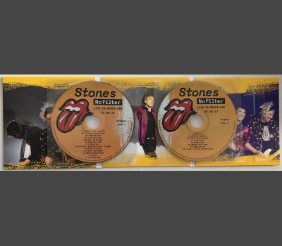 ミュージシャン Stones No Filter VIP package SET 071 THE ROLLING STONES Live in Barcelona 2017 No Filter Tour 2CD set