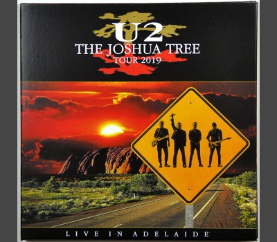 U2 Live in Adelaide 2019 Joshua Three Tour 2CD set