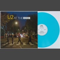 U2 At the BBC LP BLUE VINYL 12" Record 