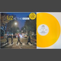 U2 At the BBC LP YELLOW VINYL 12" Record 