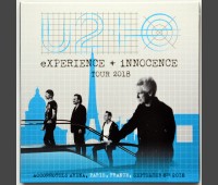 U2 Live in Paris 08.09..2018 eXPERIENCE + iNNOCENCE Tour 2CD set