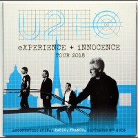 U2 Live in Paris 08.09.2018 eXPERIENCE + iNNOCENCE Tour 2CD set