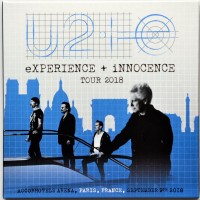 U2 Live in Paris 09.09..2018 eXPERIENCE + iNNOCENCE Tour 2CD set