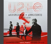 U2 Live in Paris 13.09.2018 eXPERIENCE + iNNOCENCE Tour 2CD set