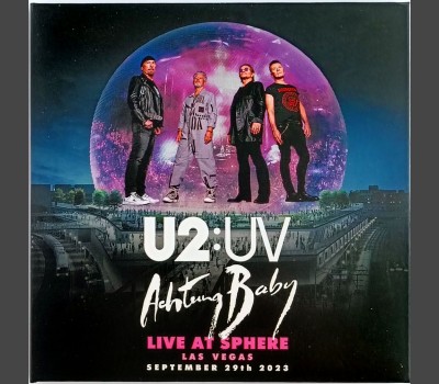U2:UV Achtung Baby Live at Sphere Las Vegas 2023 2CD set