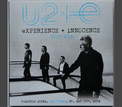 U2 LIVE IN LAS VEGAS 2018 eXPERIENCE + iNNOCENCE TOUR soundboard 2CD set in digipak