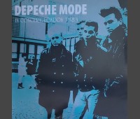 DEPECHE MODE Live in London 1983 Construction Time Again Tour 2xLP Brown Marbled/Clear Vinyl Records