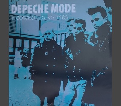 DEPECHE MODE Live in London 1983 Construction Time Again Tour 2xLP Black Vinyl Record