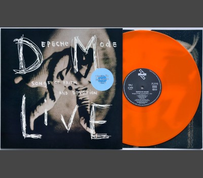 DEPECHE MODE Songs of Faith and Devotion Live VINYL LP INT 192.920