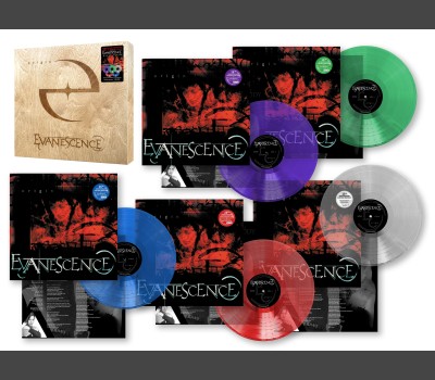 Evanescence ORIGIN 25th Anniversary Vinyl 5xLP Wooden Box set