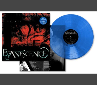 Evanescence ORIGIN LP Transparent Cobalt Blue Vinyl Record Evanescence ORIGIN LP Transparent Cobalt Blue Vinyl Record