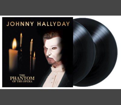 JOHNNY HALLYDAY Phantom Of The Opera Live in Paris 2xLP set limited edition vinyl