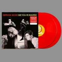 DEPECHE MODE Live in Madrid 1982 See You Tour 2xLP Transparent Red Vinyl Records