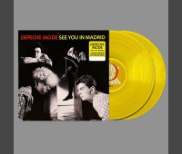 DEPECHE MODE Live in Madrid 1982 See You Tour 2xLP Transparent Yellow Vinyl Records